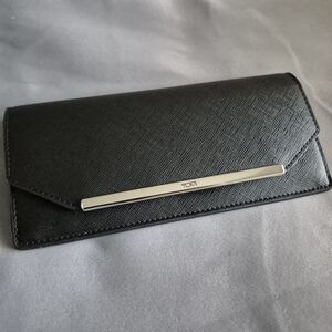Brand New Tumi Black Canvas Wallet